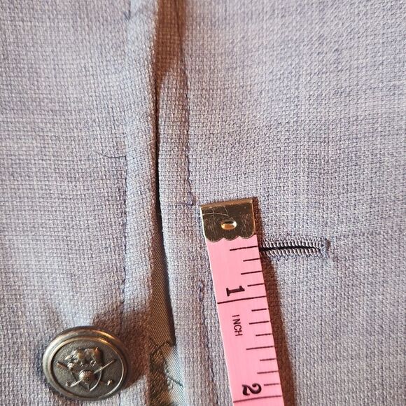 Hart Schaffer Marx Jack Nicklaus Suit Golf Sports Coat 42R Dress Pants 36R Blue - Picture 16 of 16